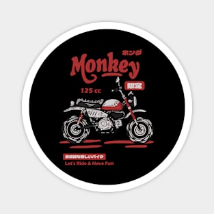 Honda Monkey Dark Edition Magnet